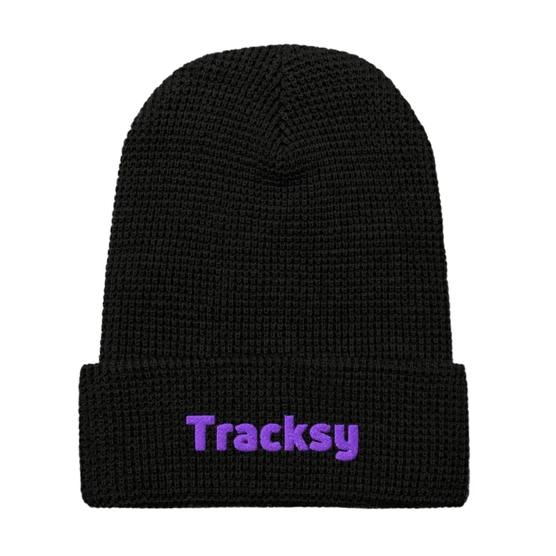 Tracksy waffle beanie