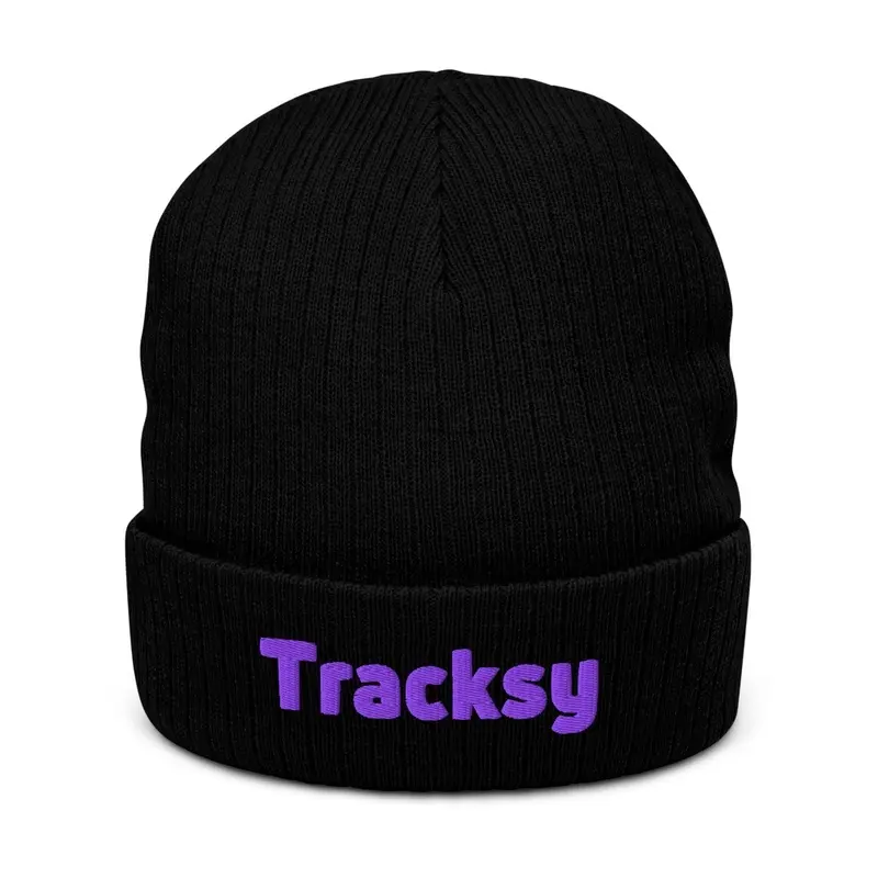 Tracksy ribbed beanie